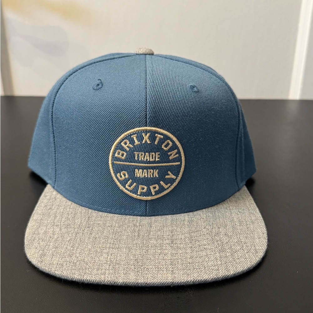 Brixton Blue and Gray Cap